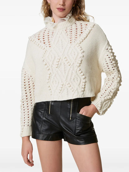 Open-Knit Jumper