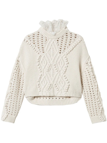 Open-Knit Jumper