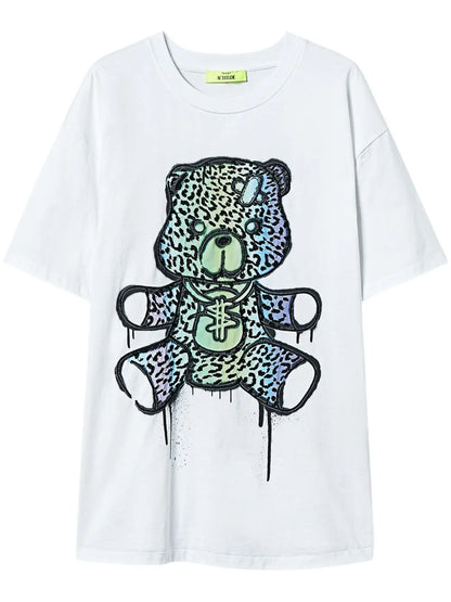 Teddy Bear-Print T-Shirt
