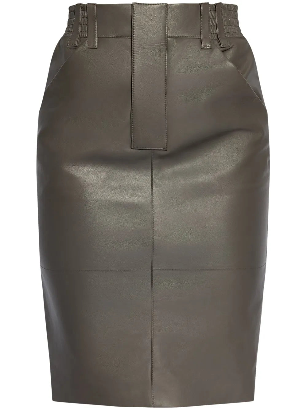 Leather Pencil Skirt
