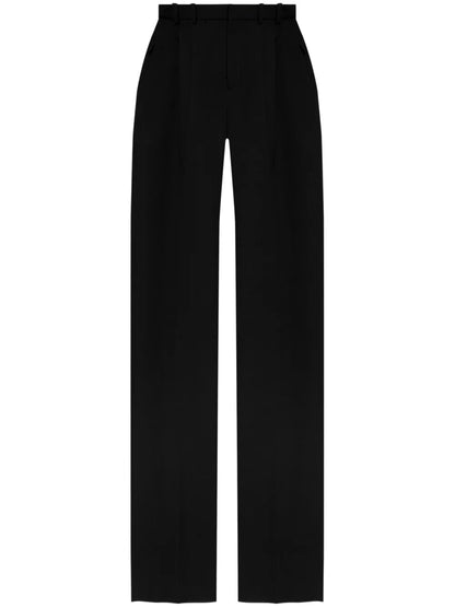 Grain De Poudre Wool Trousers
