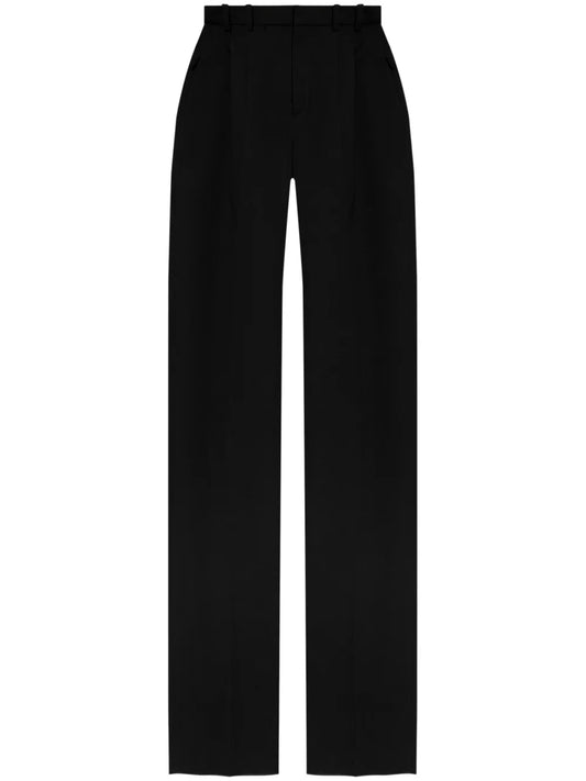 Grain De Poudre Wool Trousers