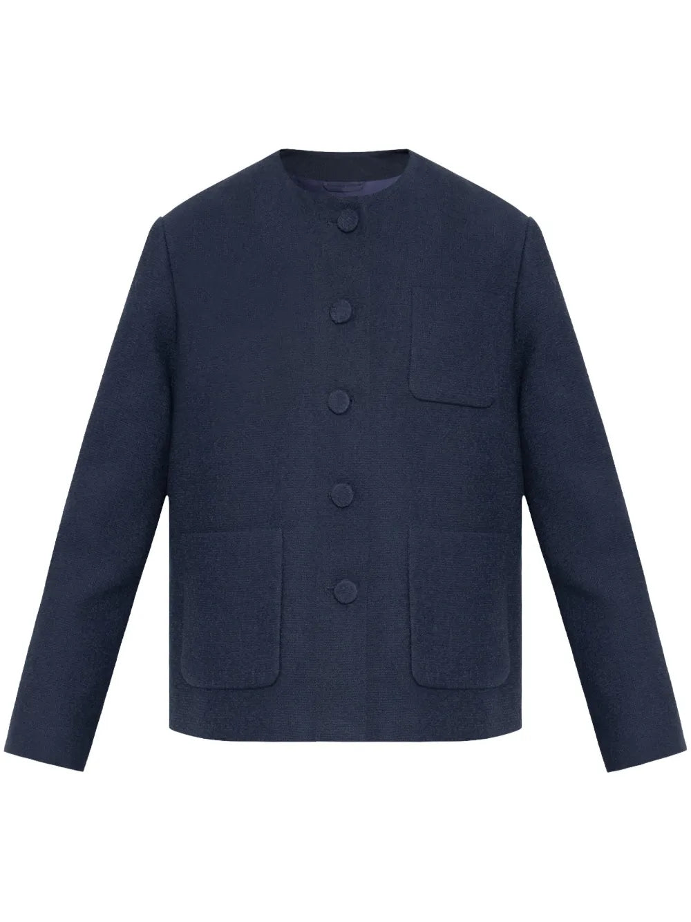 Cotton-Blend Tweed Jacket