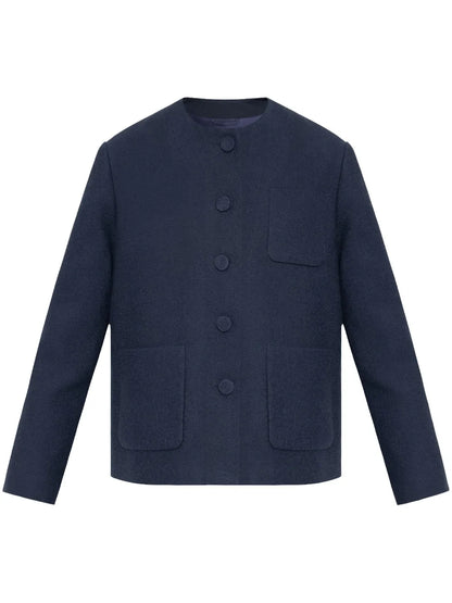 Cotton-Blend Tweed Jacket