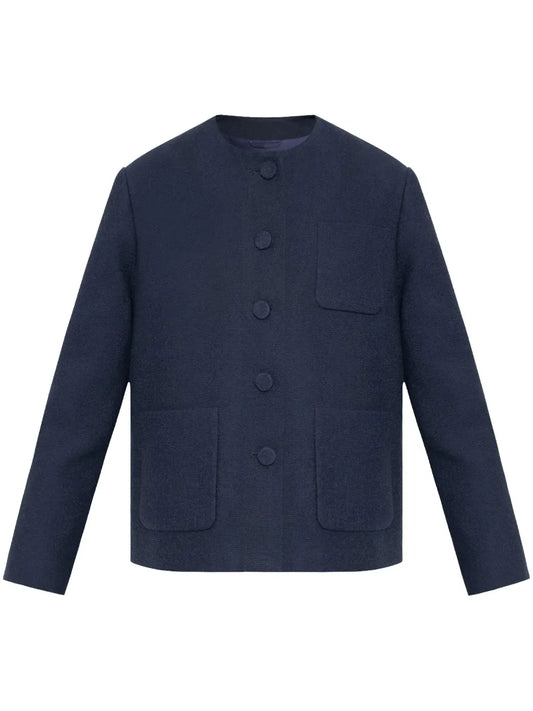 Cotton-Blend Tweed Jacket