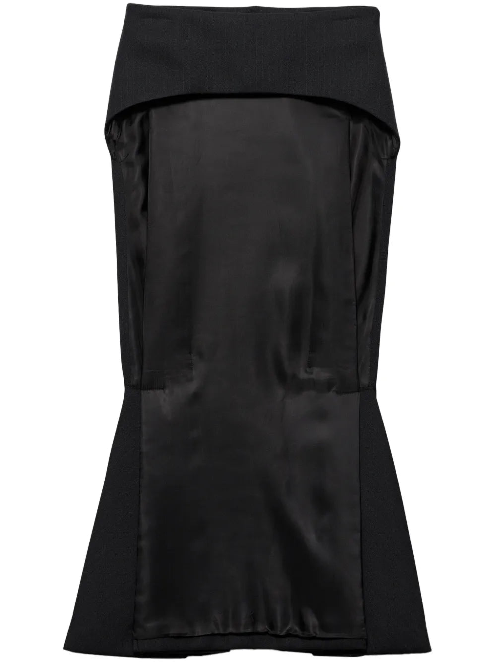 Deconstructed Midi-Skirt