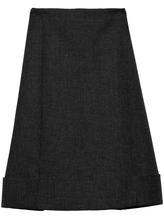 A-Line Midi-Skirt