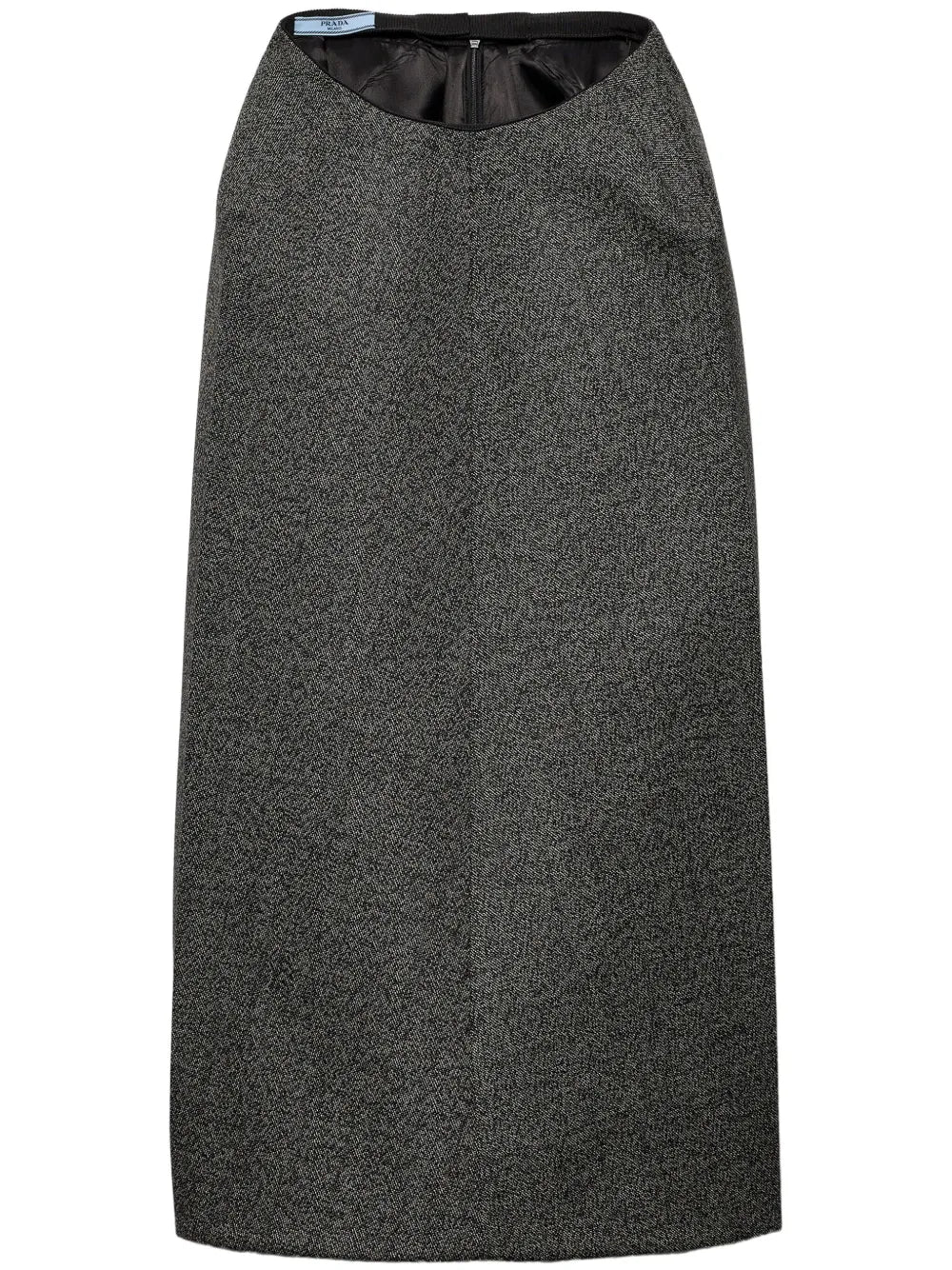 Mouliné Midi Skirt