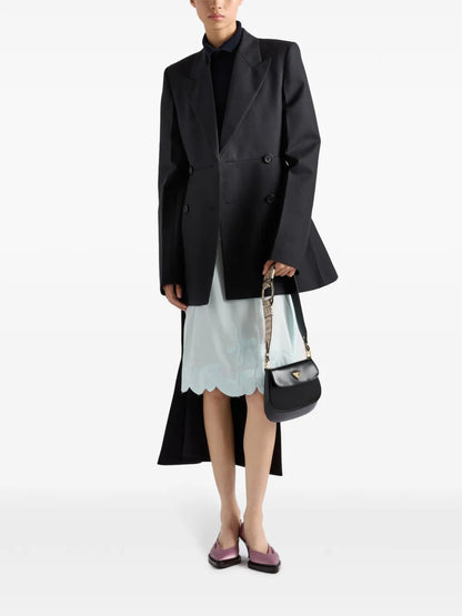Embroidered Silk Skirt
