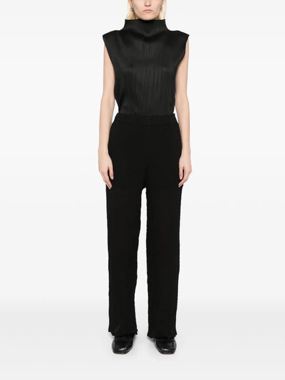 Mesh Detailing Pants
