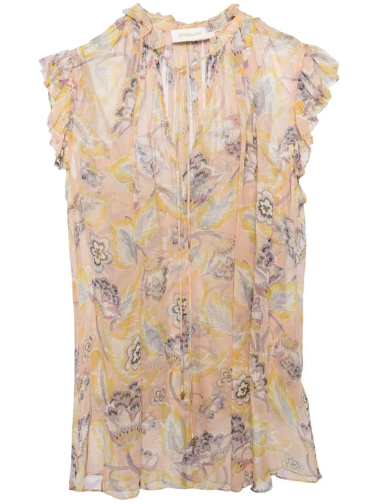Floral-Print Shirt