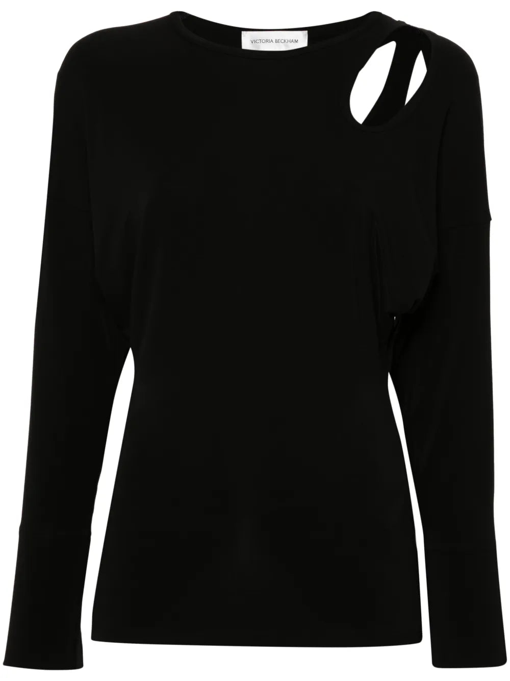 Twist-Detail Jersey T-Shirt