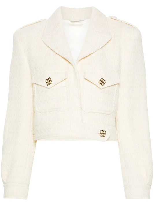Cropped Tweed Jacket