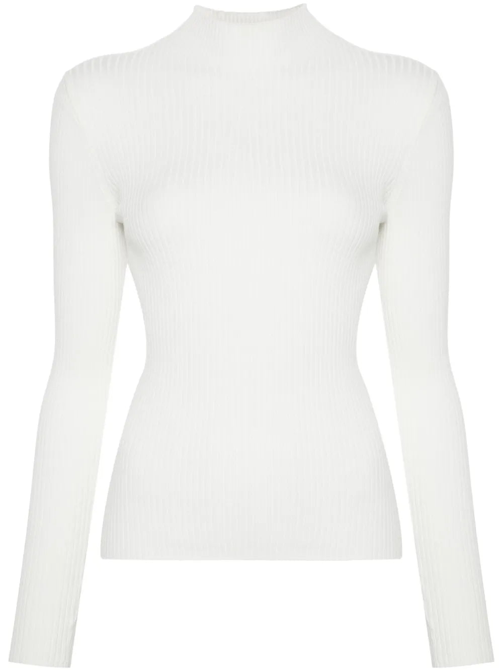 Ribbed Turtleneck Sweater