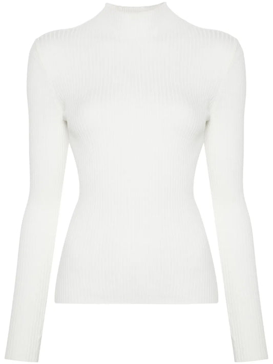 Ribbed Turtleneck Sweater