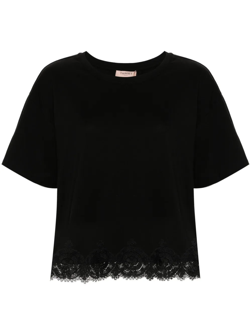 Lace-Trim T-Shirt