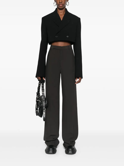 Tailored Straight-Leg Trousers