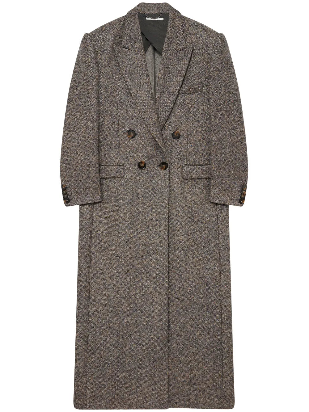 Double-Breasted Long Coat