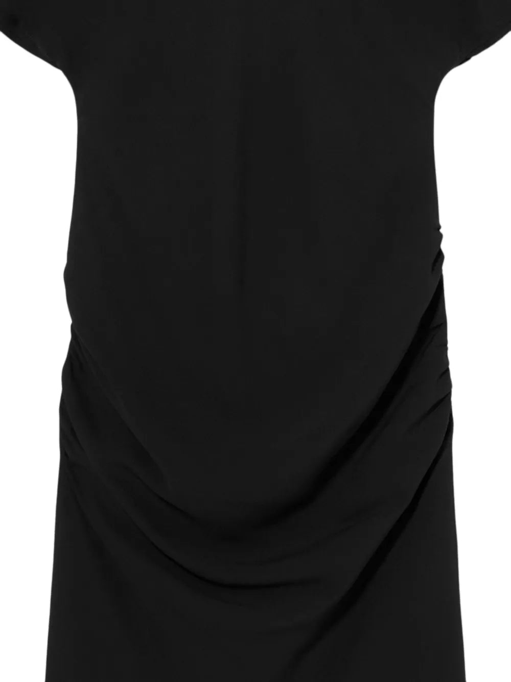 Short-Sleeved Midi Dress