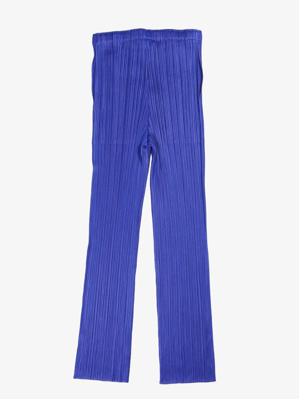 Fully-Pleated Flared Trousers