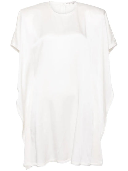 Drape Sleeve Mini Dress