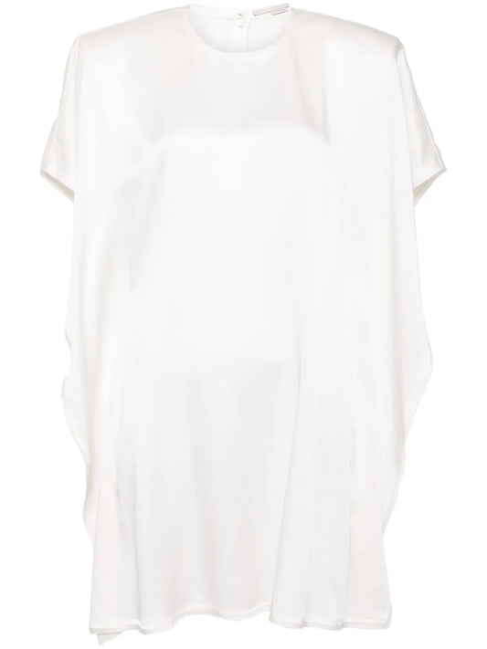 Drape Sleeve Mini Dress