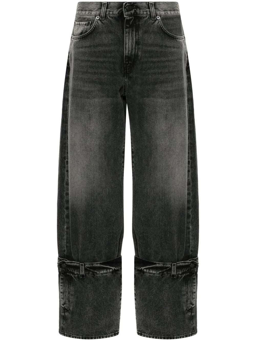Cuff-Detail Jeans