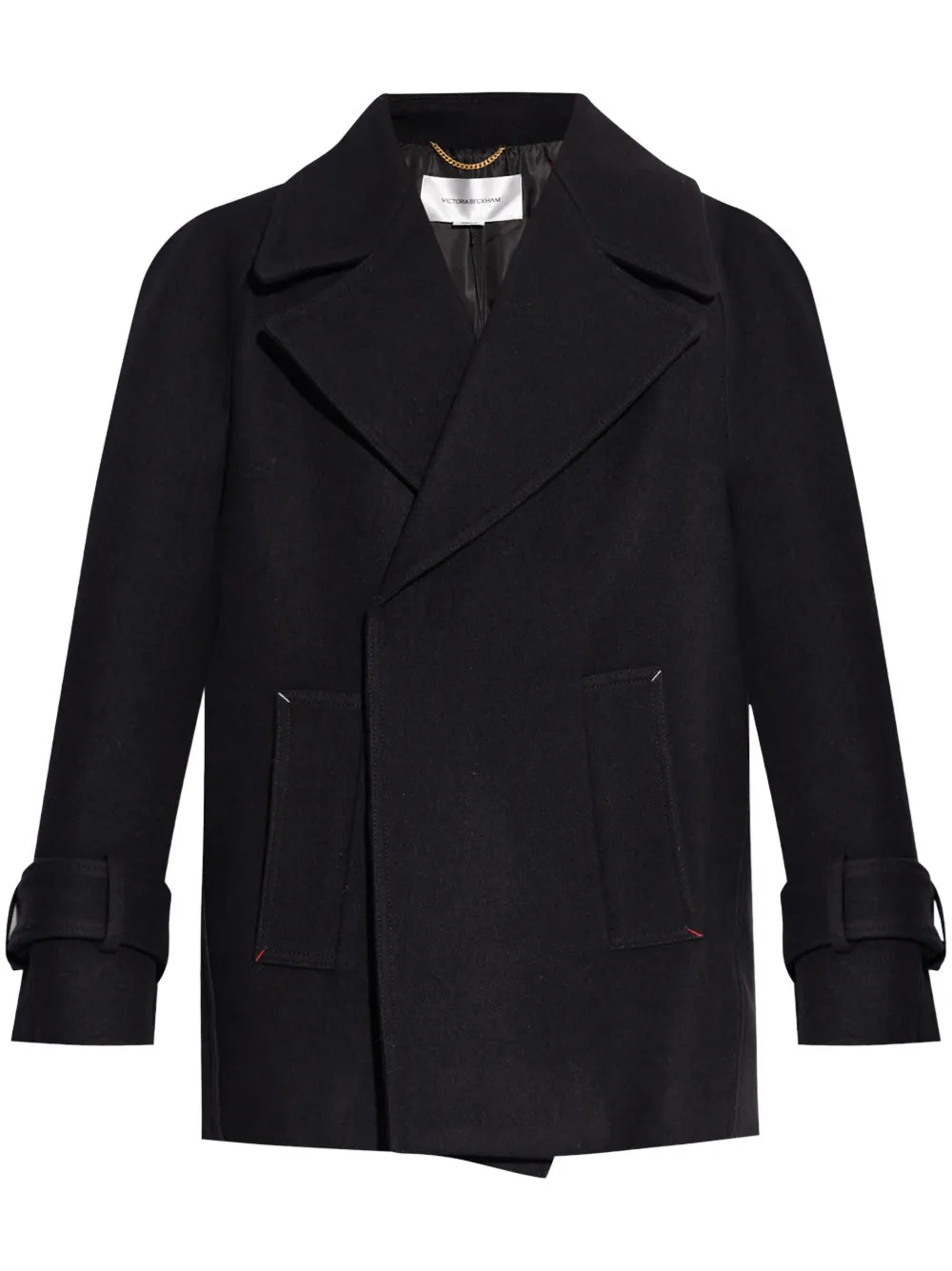Wool Double Breasted Coat