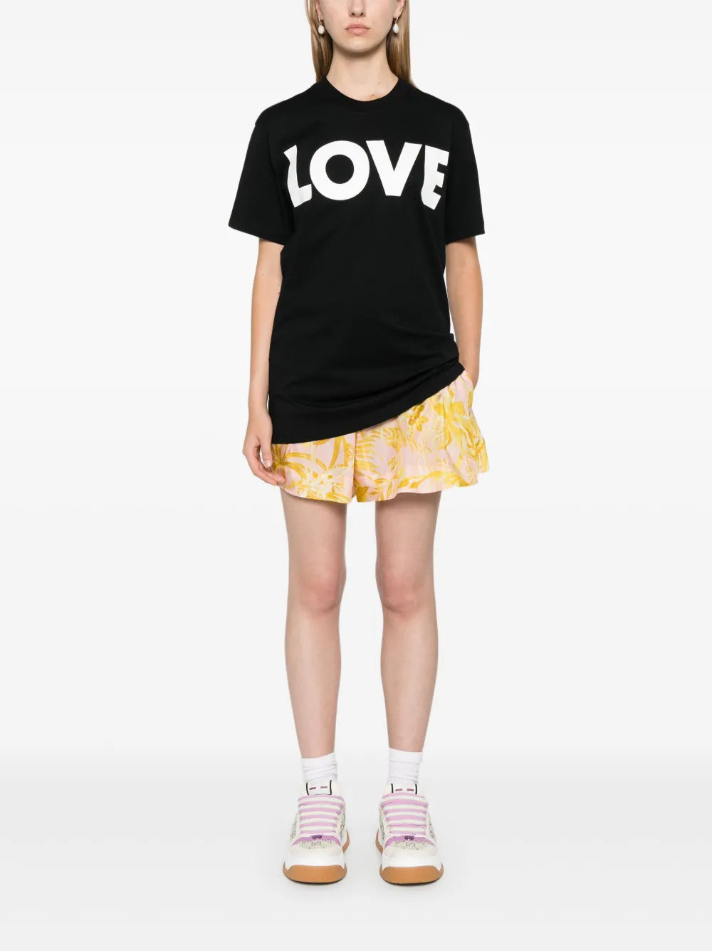 Text-Print T-Shirt