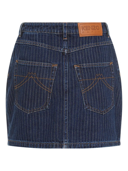 Denim Mini Skirt