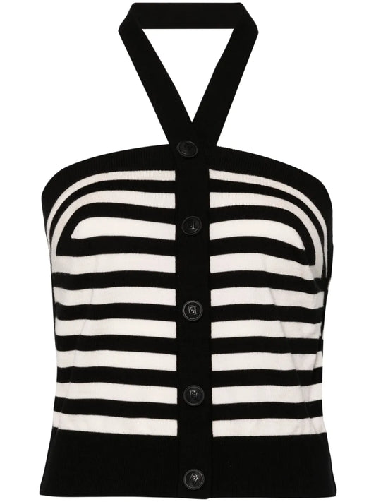 Stripped Crop Top