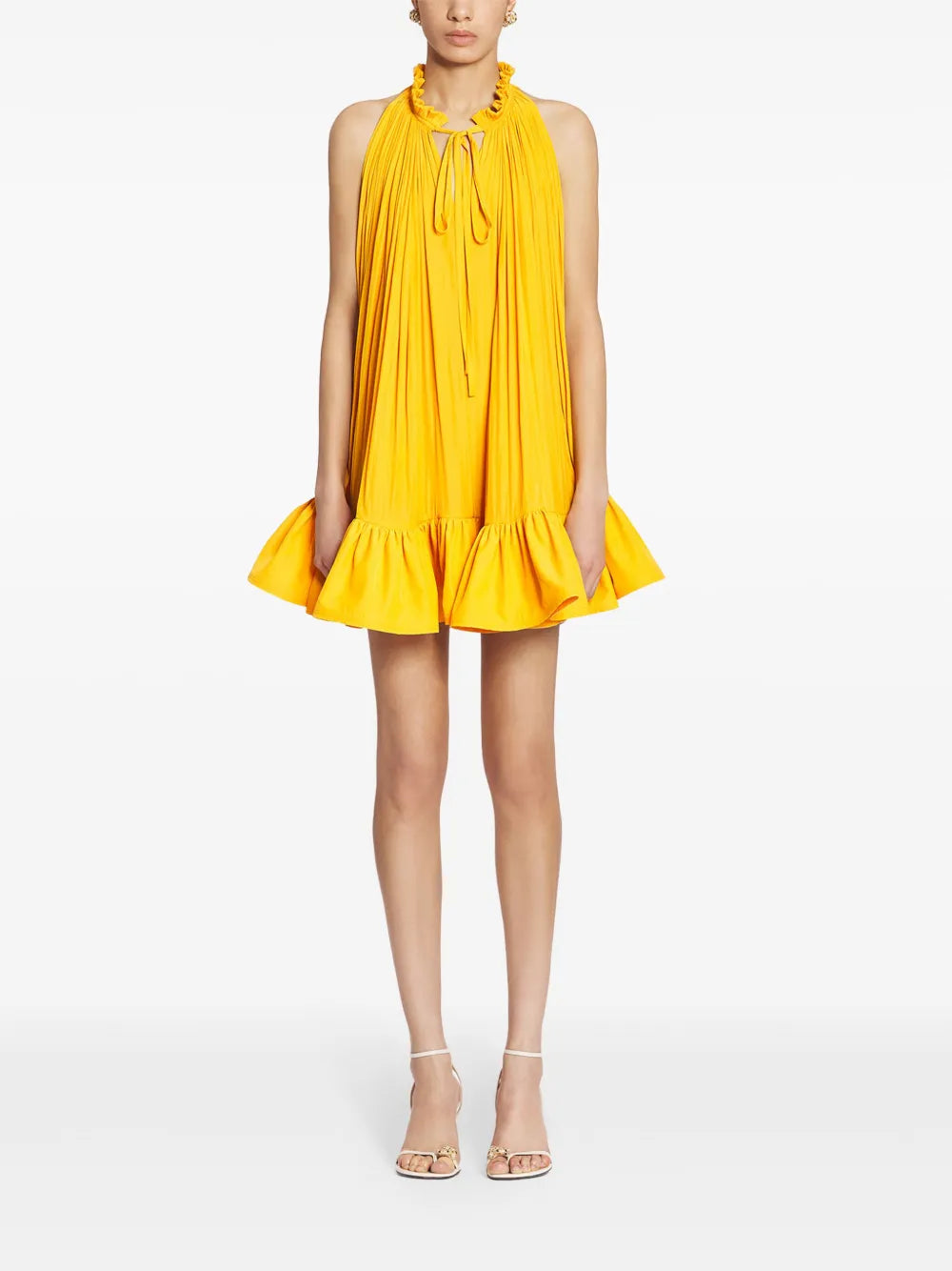 Ruffled Mini Dress