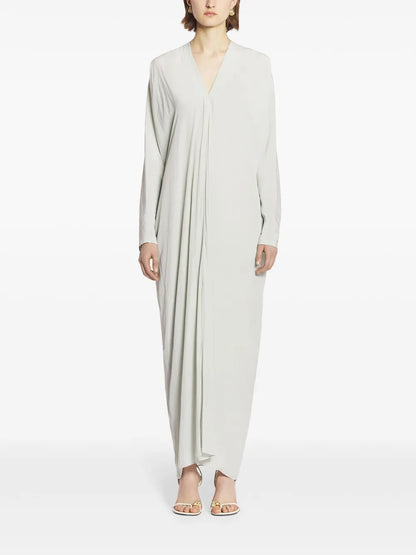 Draped Kaftan Dress