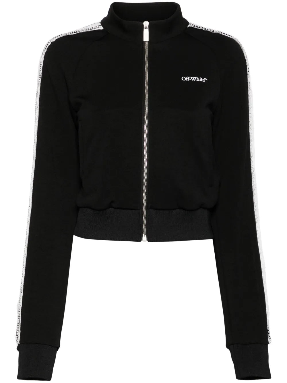 Lace Logo-Print Track Jacket