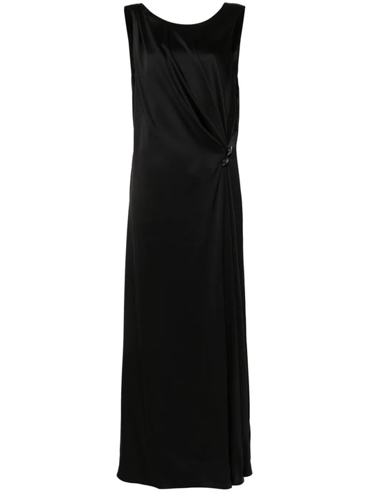 Rhinestone-Detail Maxi Dress