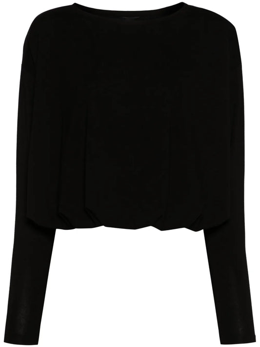 Draped Jersey T-Shirt