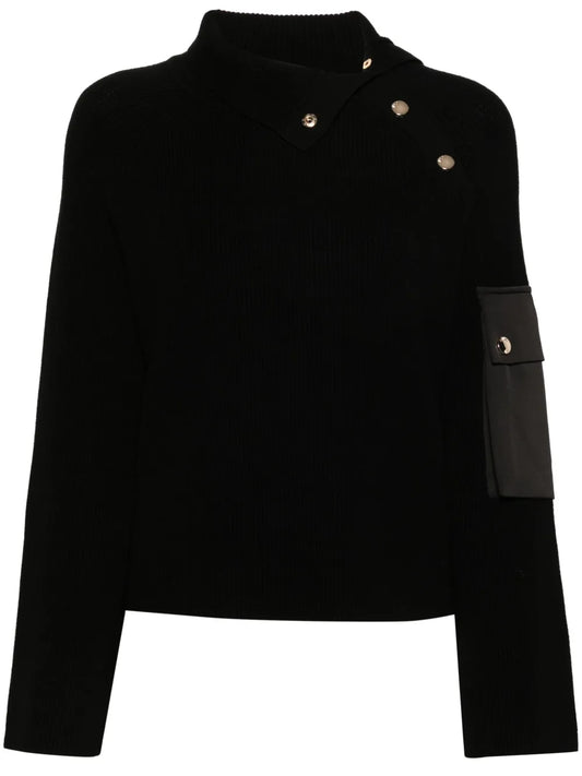 Ribbed-Knit Sweater