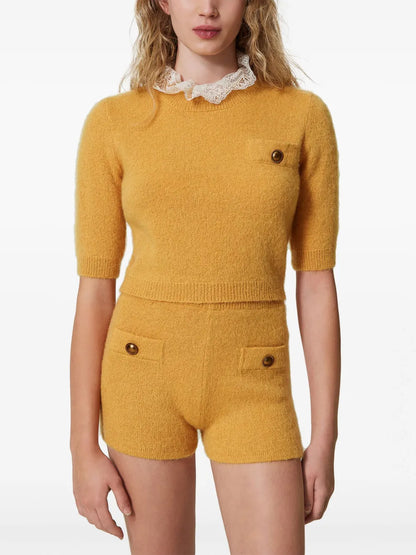 Emily Knit Mini Shorts