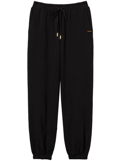 Satin-Trim Track Pants