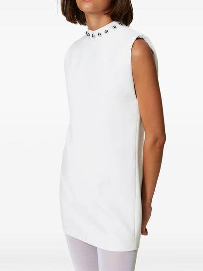 Cady Crepe Minidress