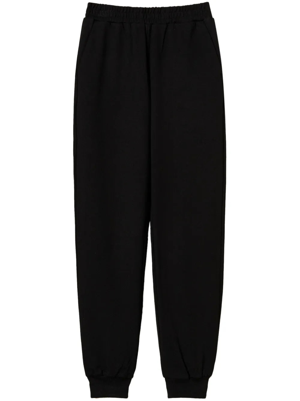 Elasticated-Waist Track Pants