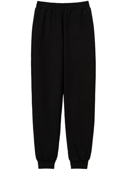Elasticated-Waist Track Pants