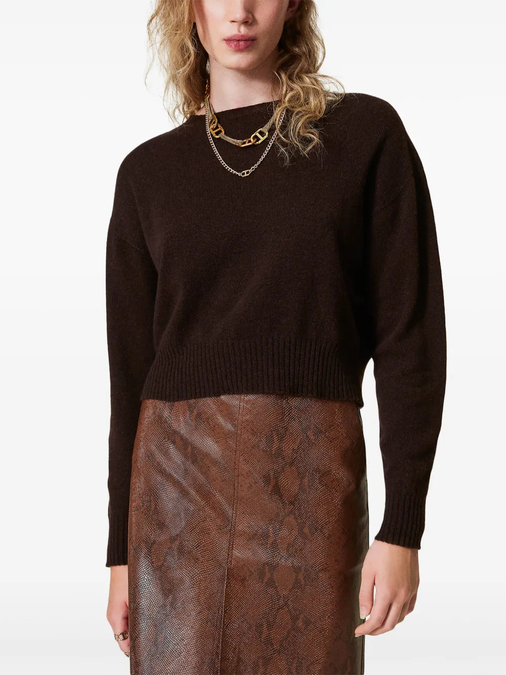 Crew-Neck Cashmere Sweater