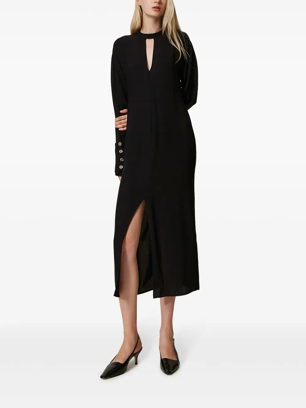 Georgette Midi Dress