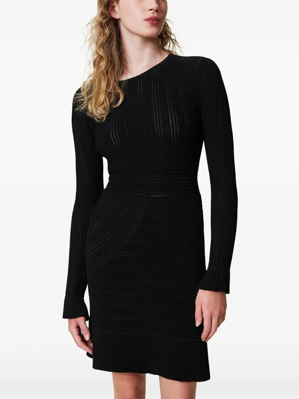 Long-Sleeved Mini Dress