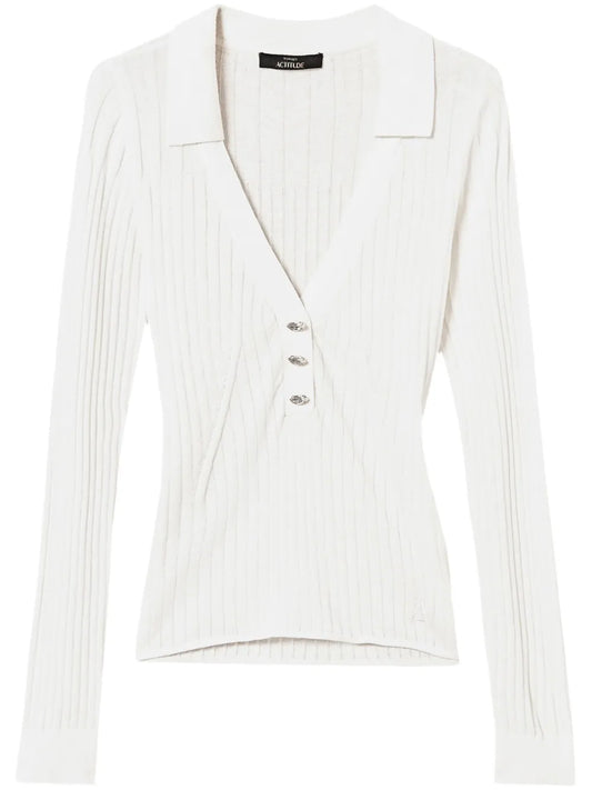 Ribbed-Knit Jumper