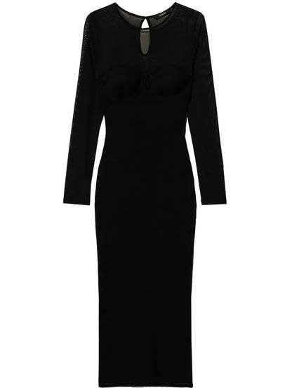 Tulle Midi Dress