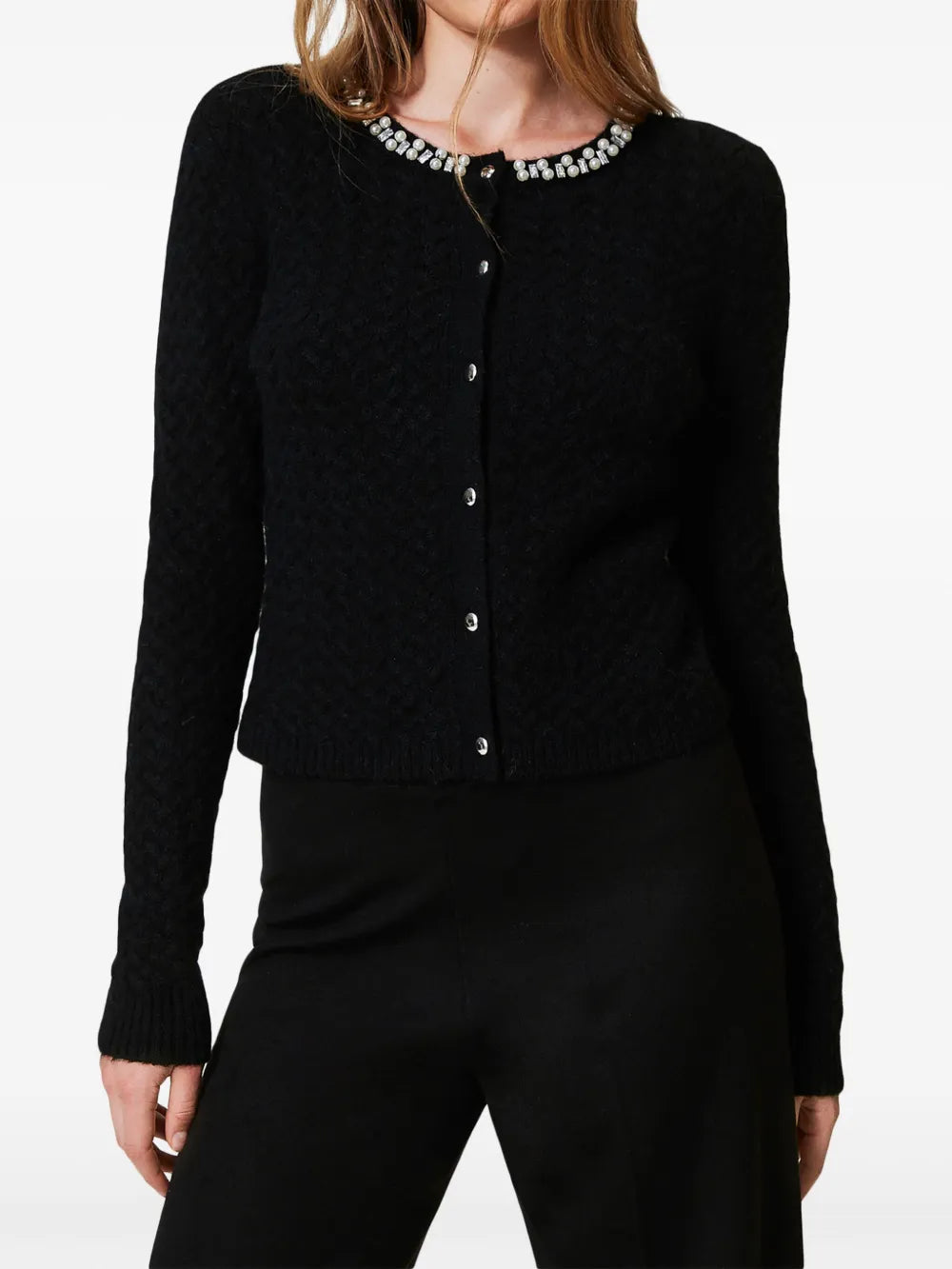 Embroidered Cardigan