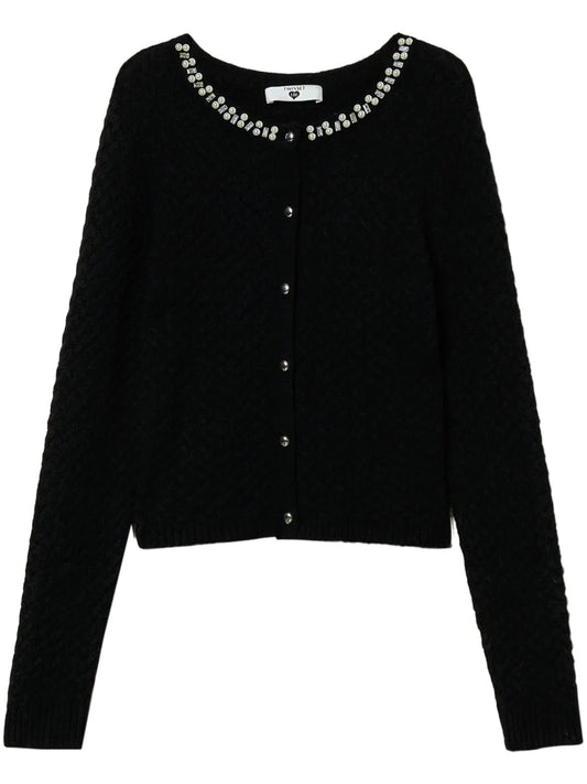 Embroidered Cardigan