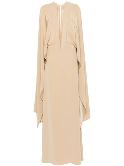 Cape Maxi Dress